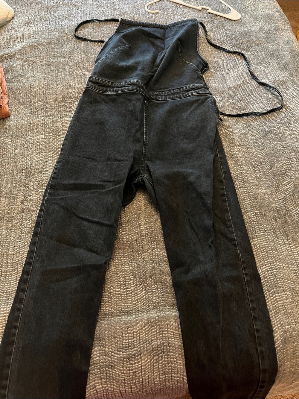 Free People Black Denim Women’s Overalls